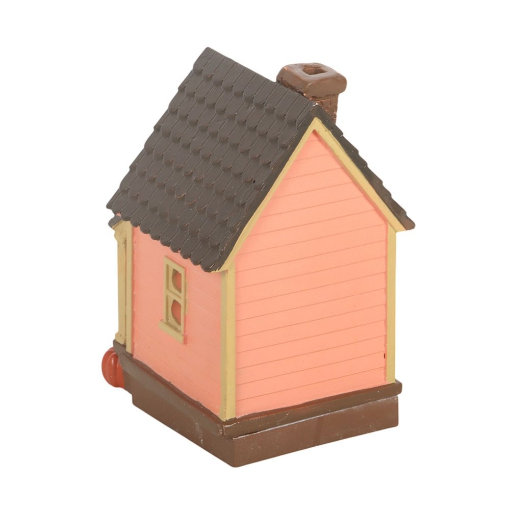 Something Different - Pink House LED Light Up Decoration Figurine - Multicolours